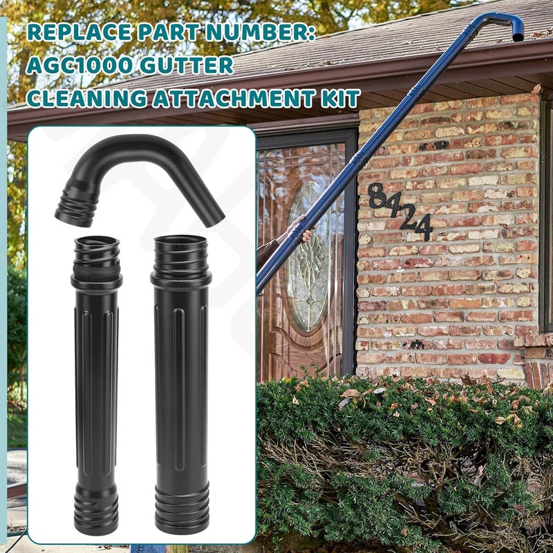 MaBoltx Gutter Cleaning Attachment Kit- Replace AGC1000, Compatible with EGO LB5300, LB5750, LB5800, LB6150, LB6500, LB6700, and LB7650 Leaf Blowers - Image 3